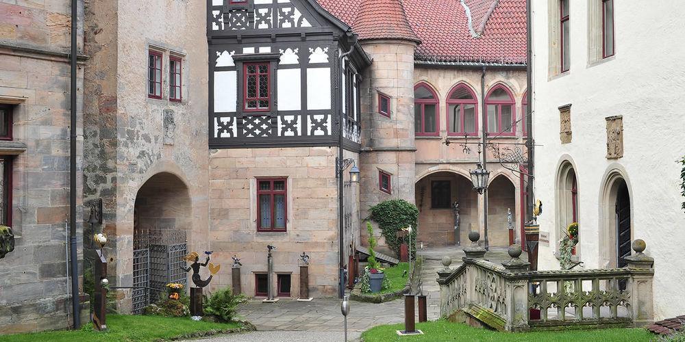 Romantik Hotel Schloss Hohenstein Ahorn  Esterno foto
